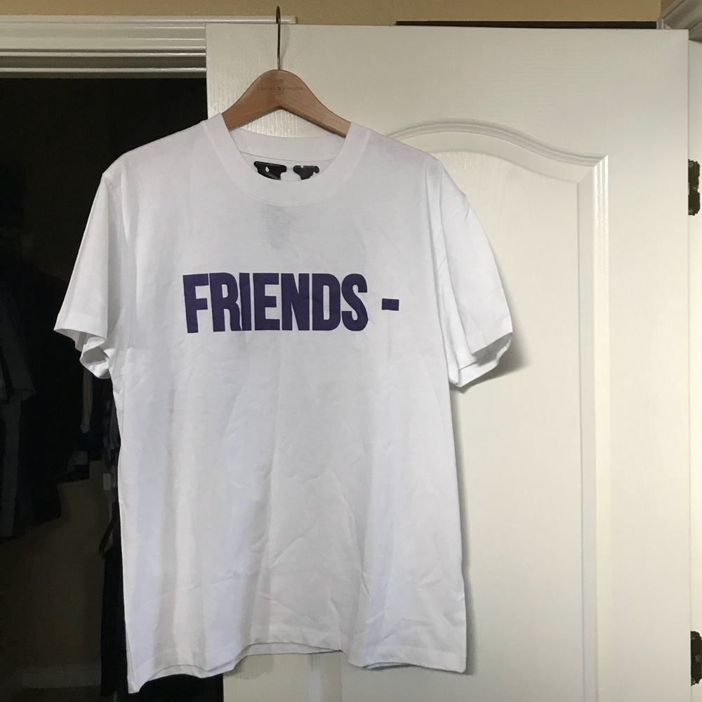 Vlone purple friends tee